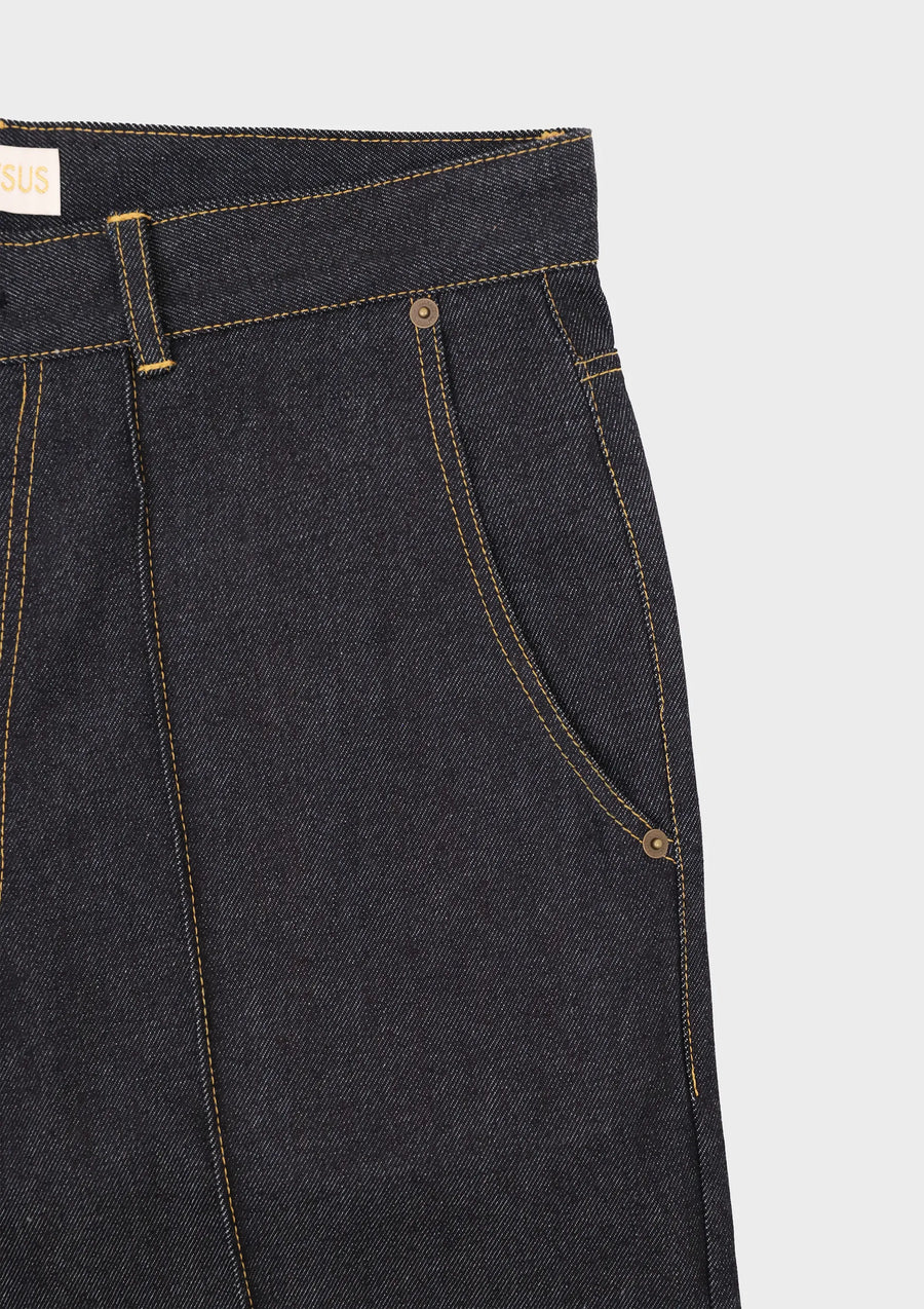 RAW Work Semi-Flare Denim